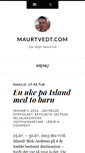 Mobile Screenshot of maurtvedt.com